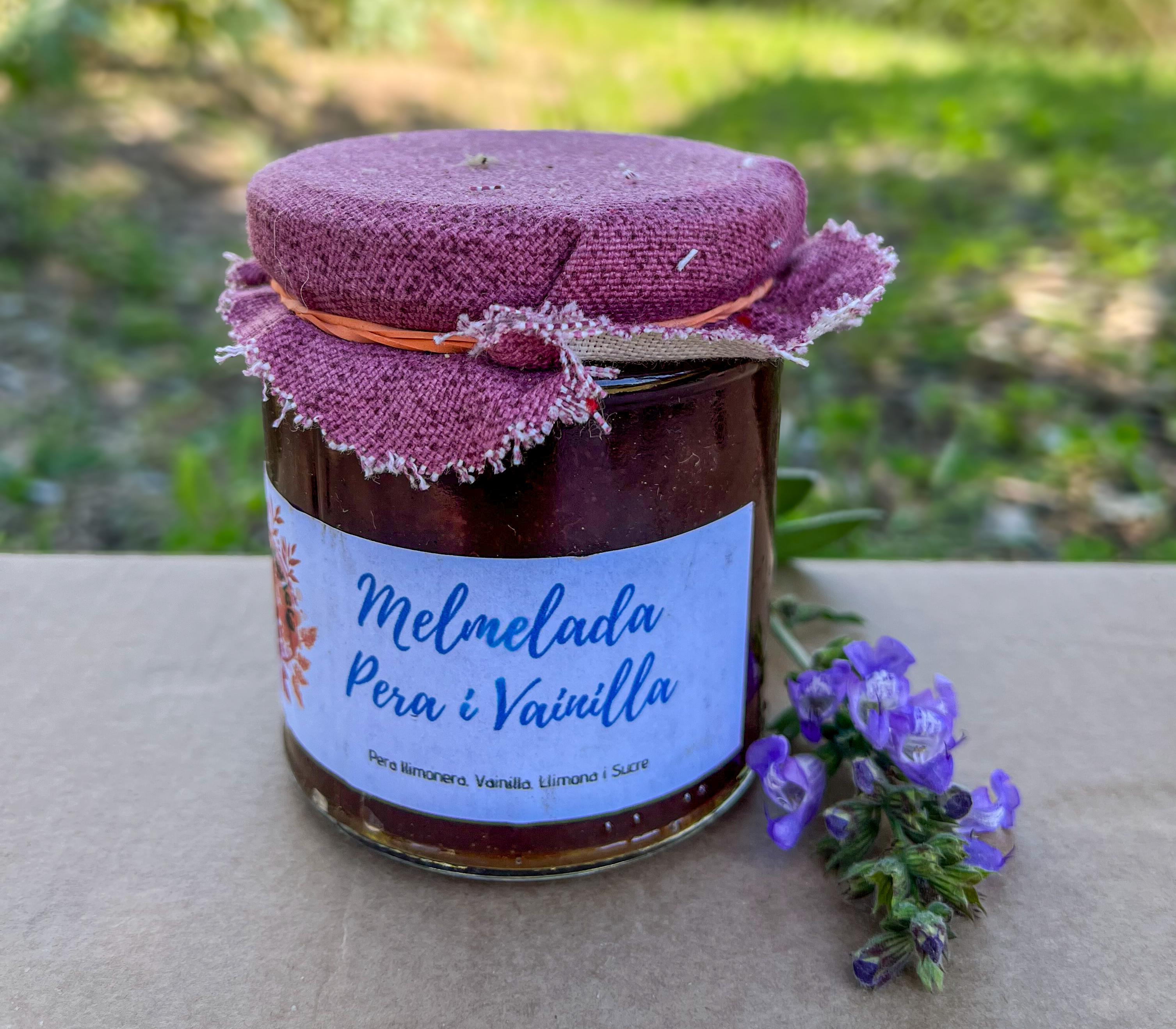 Melmelada de pera amb vainilla