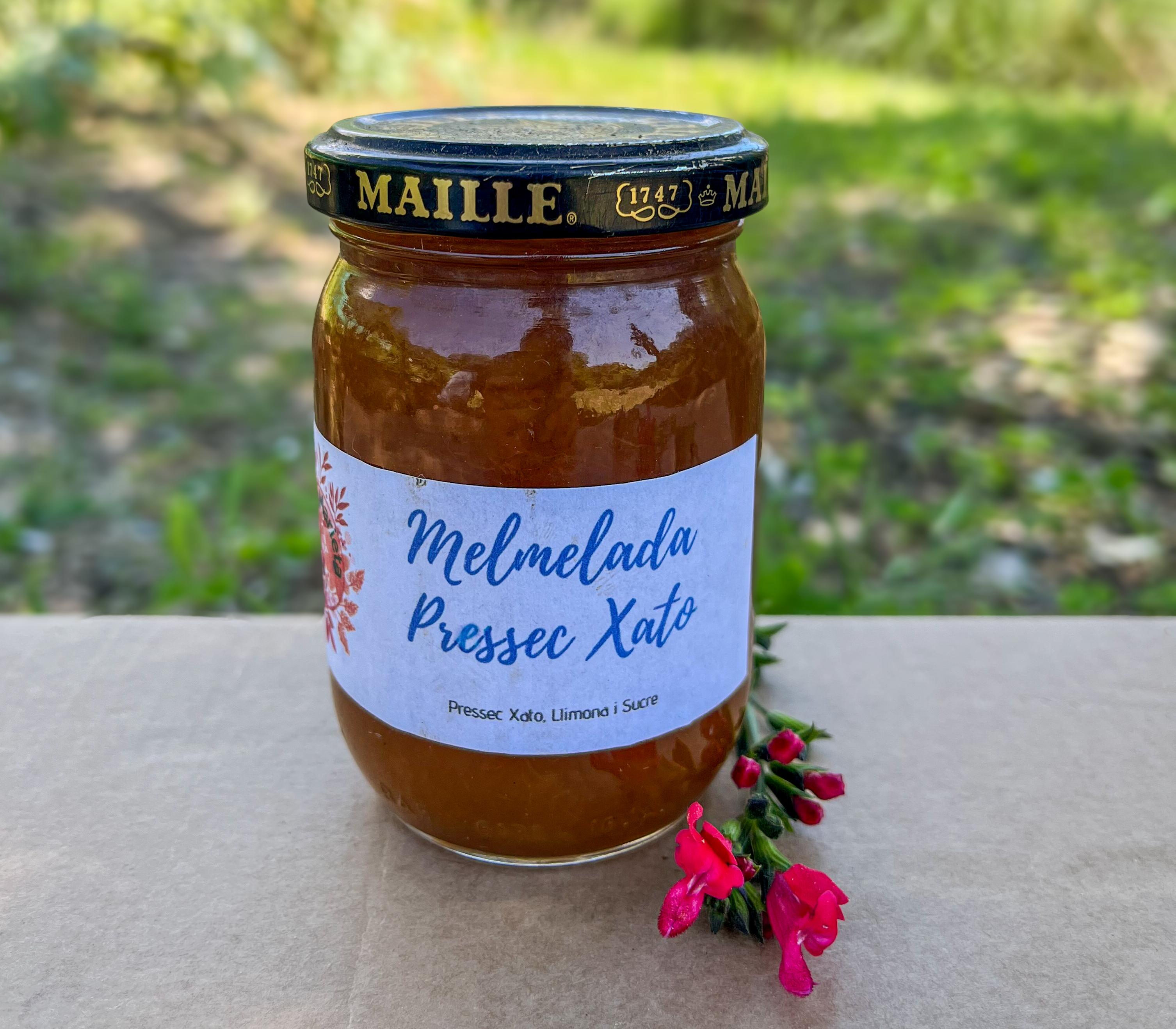Melmelada de préssec xato (sense sucre)