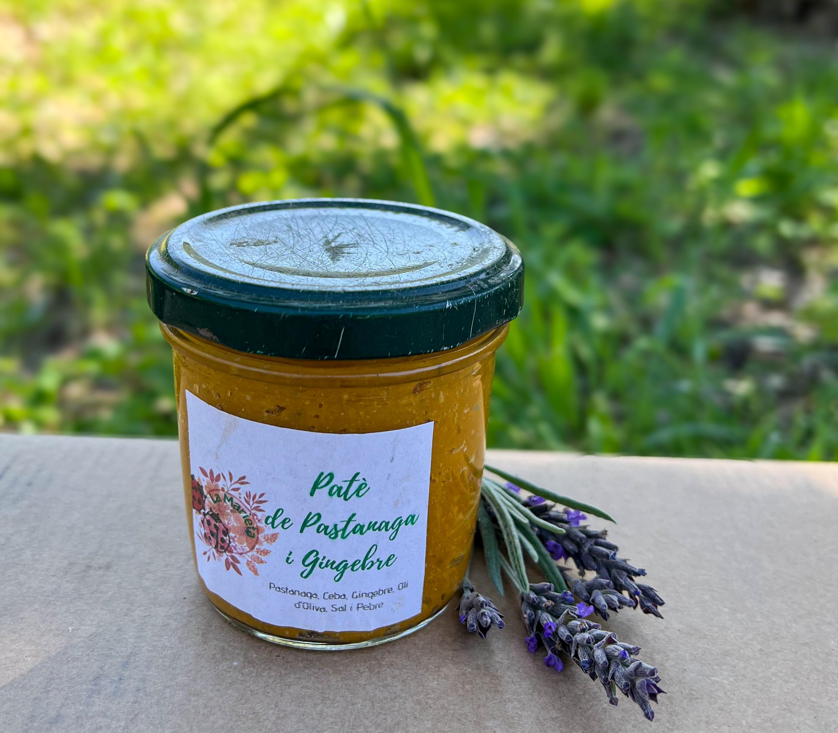 Paté de pastanaga amb gingebre