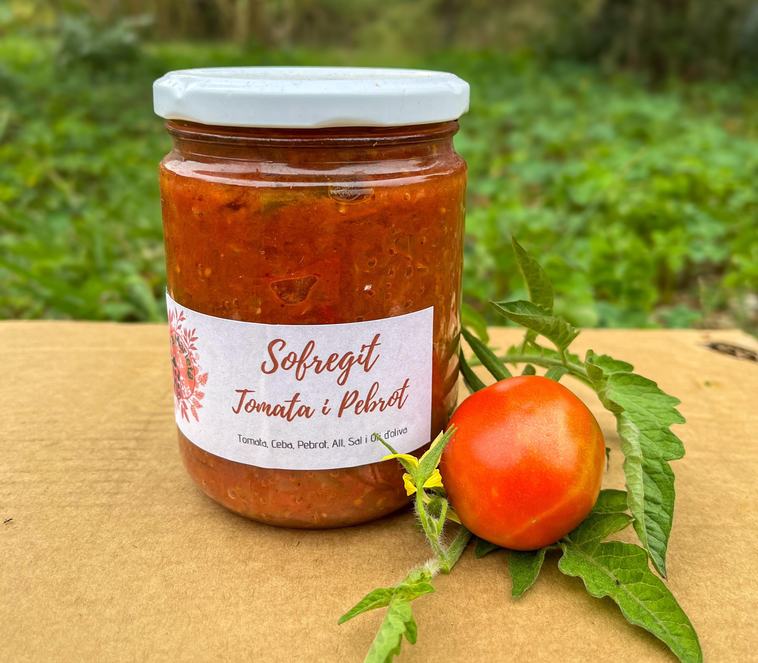 Sofregit de tomàquet i pebrot