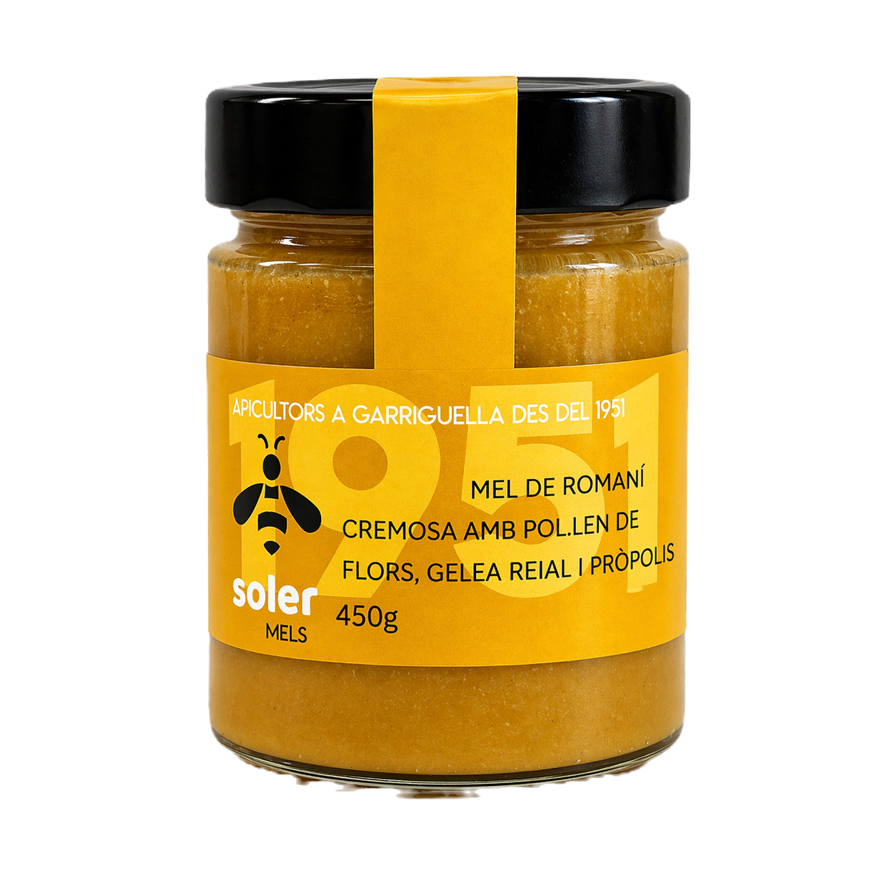 Mel de Romaní Cremosa amb Pol·len