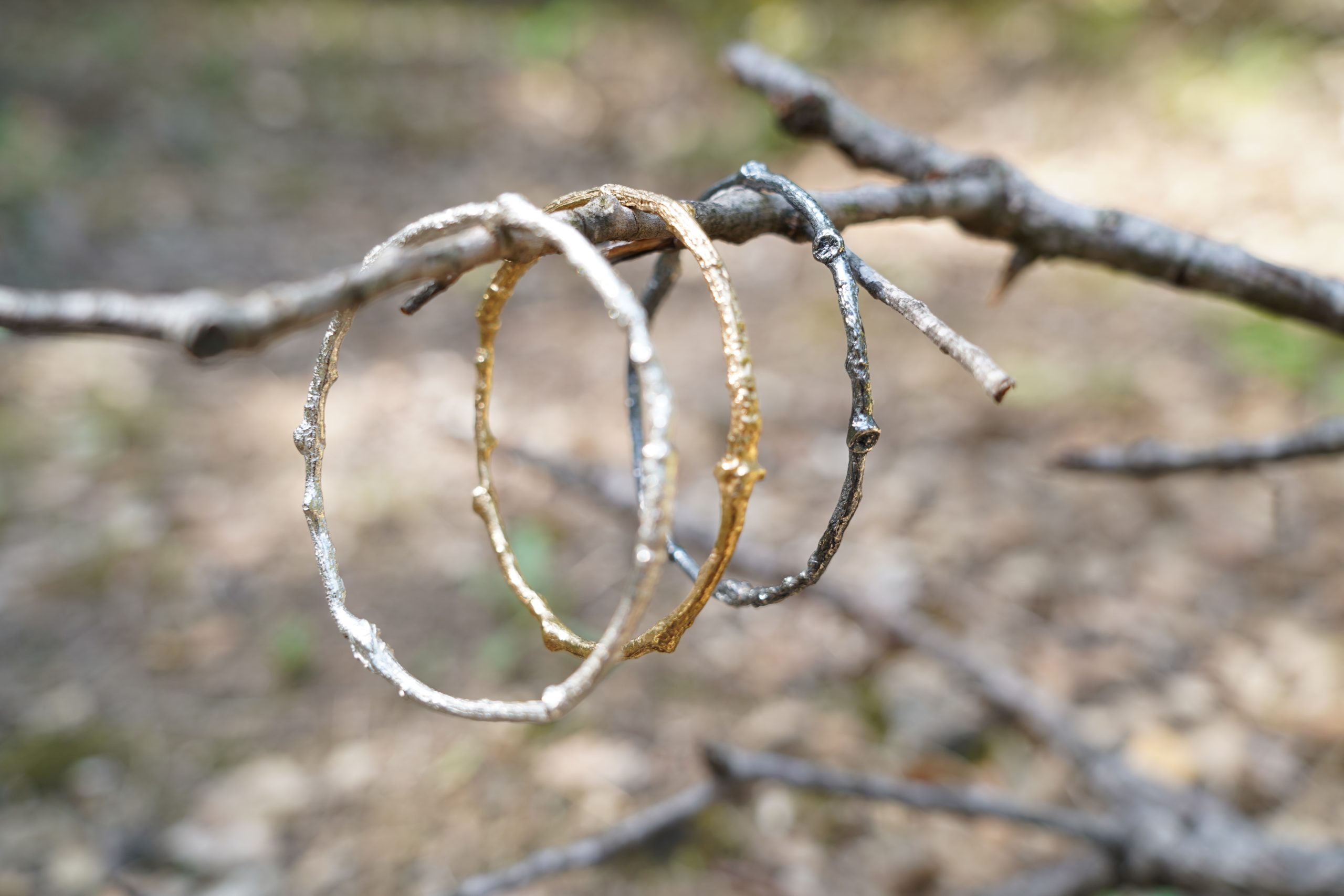 Polsera tipus esclava amb forma de branca | Twigs