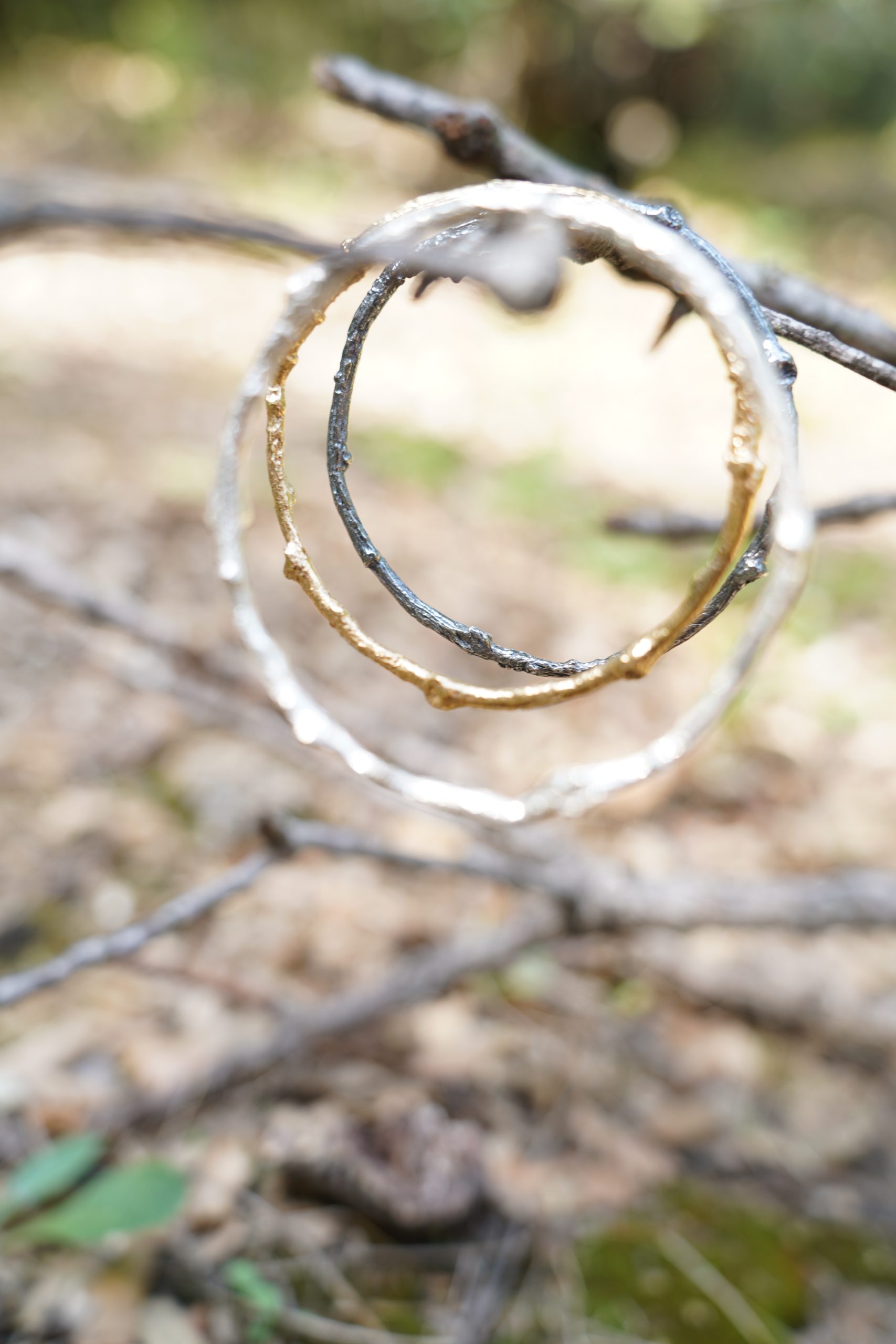 Polsera tipus esclava amb forma de branca | Twigs 5